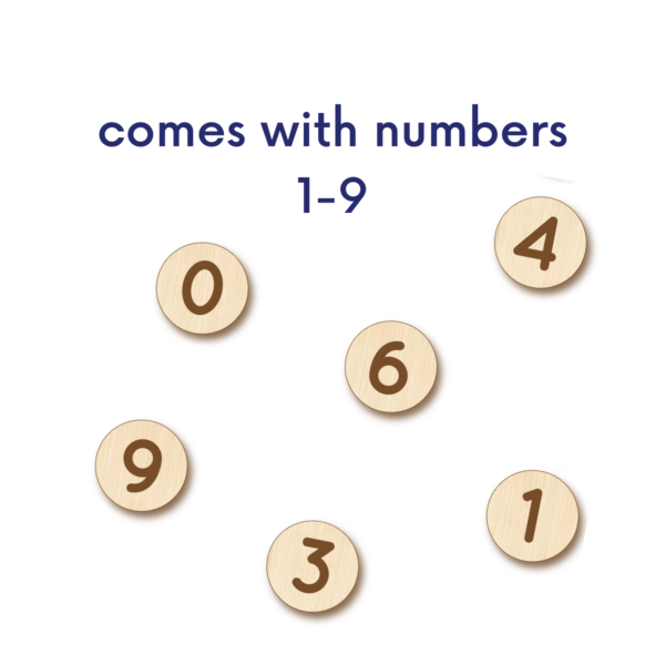 Laser Cut Number Match SVG | Montessori Learning Tool - Image 4