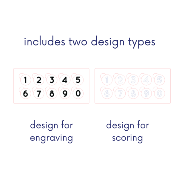 Laser Cut Number Match SVG | Montessori Learning Tool - Image 5